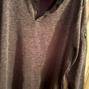 Greg Norman Collection Charcoal Polo